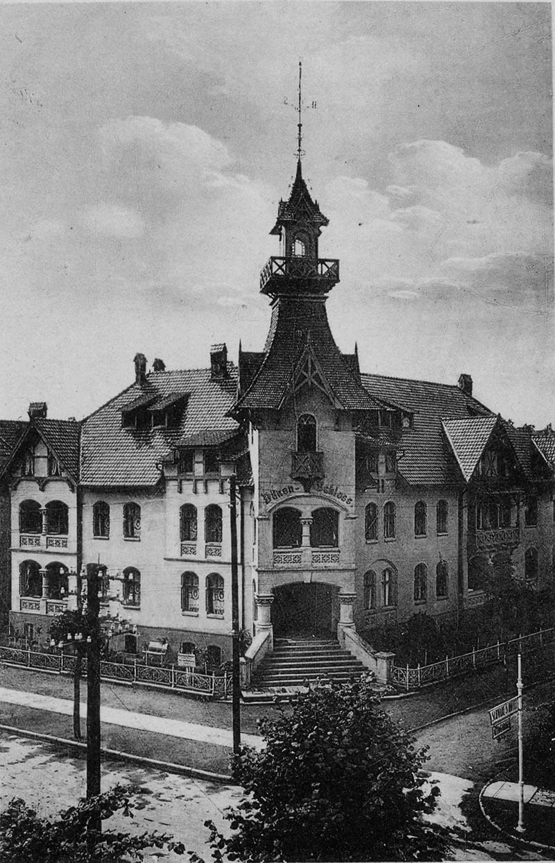Das alte Dünenschloss auf Rügen