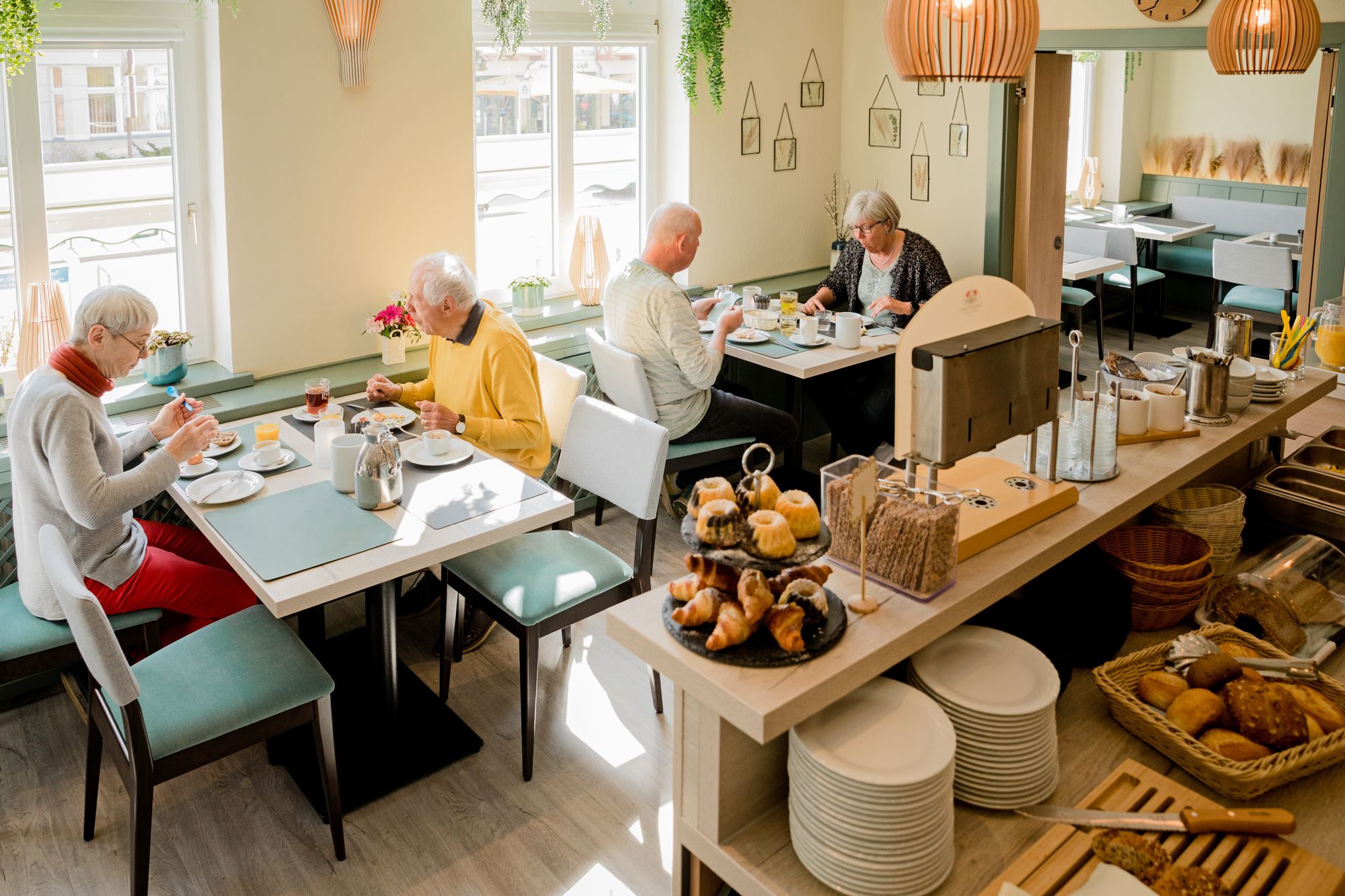Frühstück im Hotel Dünenschloss